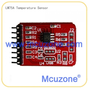 LM75A温度传感器模块
