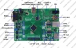ATXMEGA64A3U-EK蓝牙4.0BLE开发板，USB，双485，SPI转CAN，SPI转以太网，ADC，TF卡，可通过USB进行ISP下载