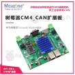 树莓派CM4 工业级扩展板 RS232 带隔离工业级CAN RS485 NVME SSD