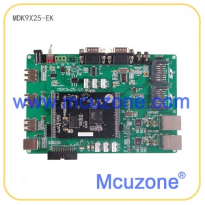 MDK9X25-EK开发板，基于ATMEL AT91SAM9X25芯片，400MHz CPU，128MB NAND，双网络，6串口，高速USB