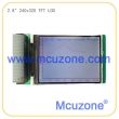 2.8寸240*320分辨率TFT LCD，总线接口，带电阻触摸屏和转换芯片