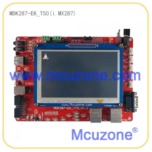 MDK287-EK_T50开发板，Freescale i.MX287，454MHz ARM926EJ-S，双网络，双CAN，LCDC，ADC，5串口，Wince，Linux，miniGUI图形库