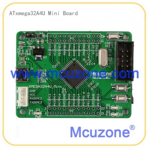 ATXMEGA32A4UMini系统板，USB Device，5串口，TF卡，出厂带USB DFU Bootloader